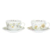 THUN Set 2 Tazze Colazione In Porcellana Bloom