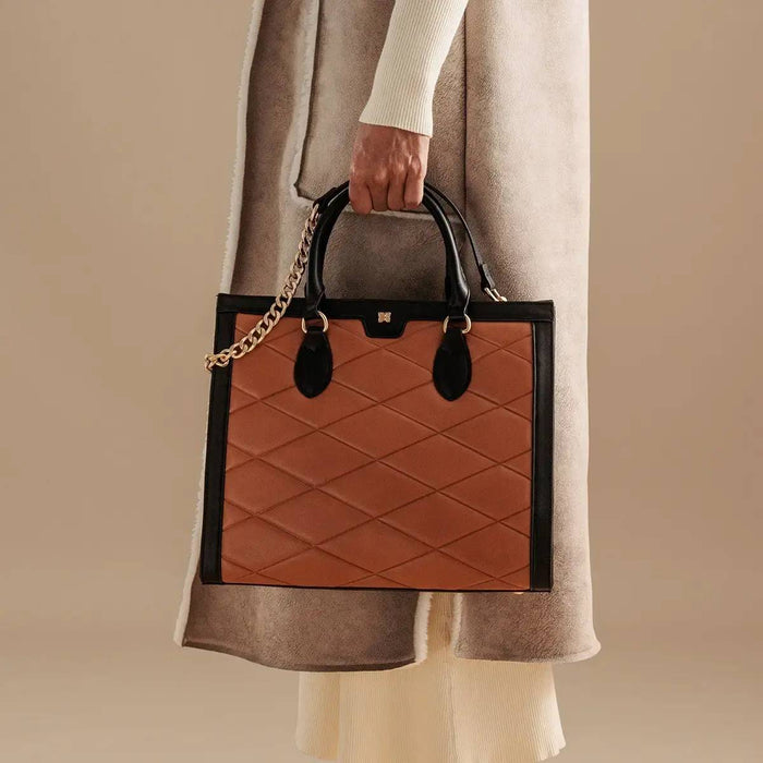 THUN Shopper Trapuntata In Ecopelle Doppi Manici - T10717347P00