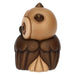 THUN Gufo Lucky Con Cuore In Ceramica Medio