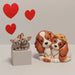 THUN Coppia Cani Cavalier King In Ceramica