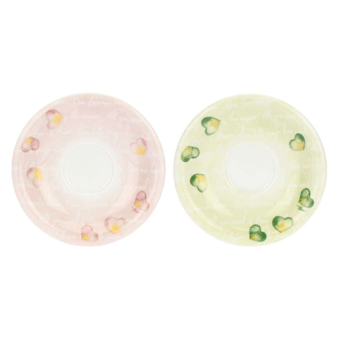 THUN Set 2 Tazze Espesso Cuori In Fiore Con Zuccheriera - T11041505P00
