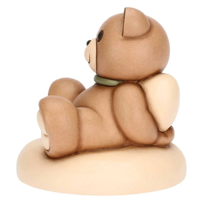 THUN Carillon Teddy Con Fiocco Verde E Cuore - T11356258H90Z
