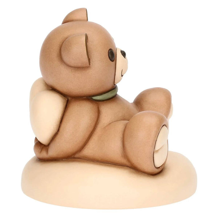 THUN Carillon Teddy Con Fiocco Verde E Cuore - T11356258H90Z