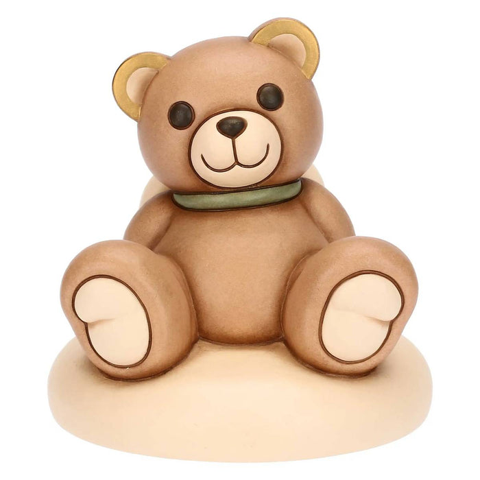 THUN Carillon Teddy Con Fiocco Verde E Cuore - T11356258H90Z