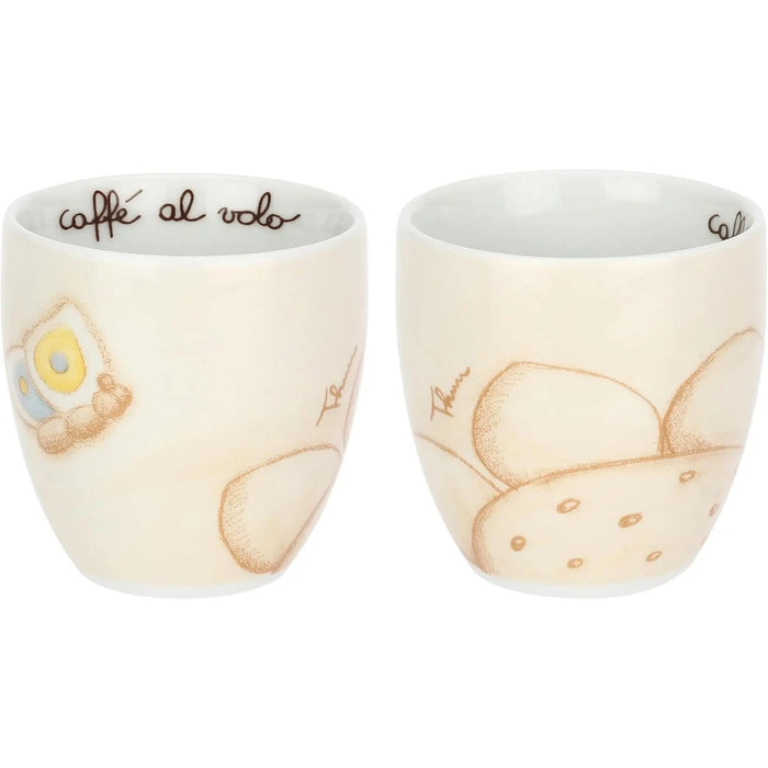 THUN Set 6 Caffeini In Porcellana Elegance