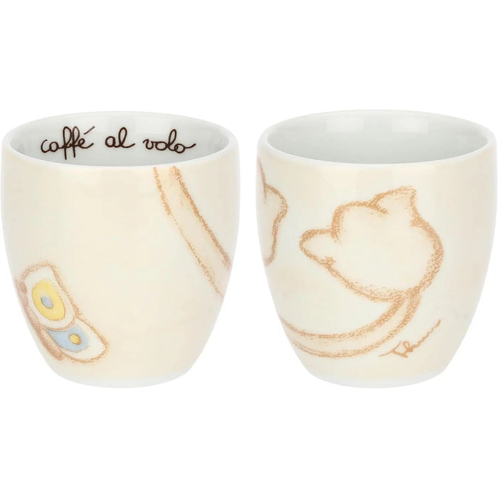 THUN Set 6 Caffeini In Porcellana Elegance