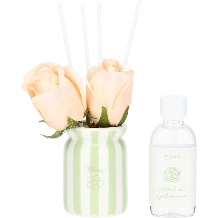 THUN Set Diffusore Con Rose Verde 50 Ml
