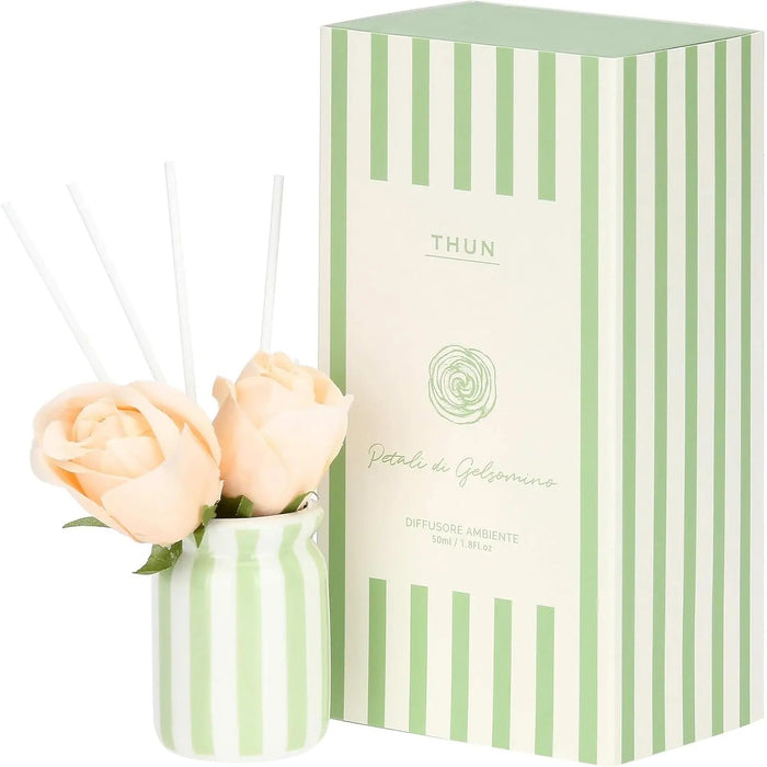 THUN Set Diffusore Con Rose Verde 50 Ml