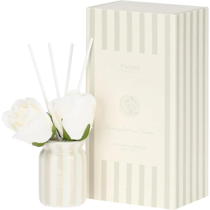 THUN Set Diffusore Con Rose Grigio 50 Ml