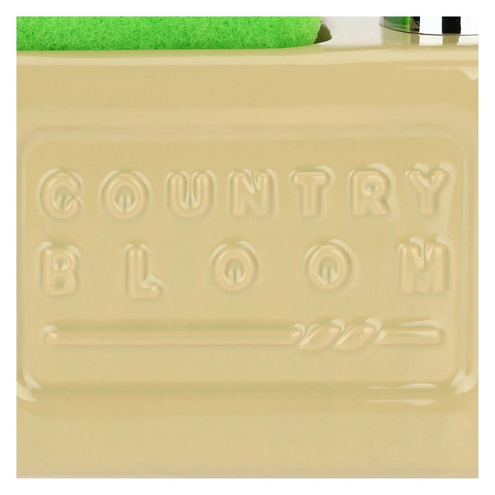 THUN Set Dispenser E Porta Spugna Da Cucina Country Bloom