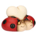 THUN Coppia Coccinelle Con Cuore In Ceramica