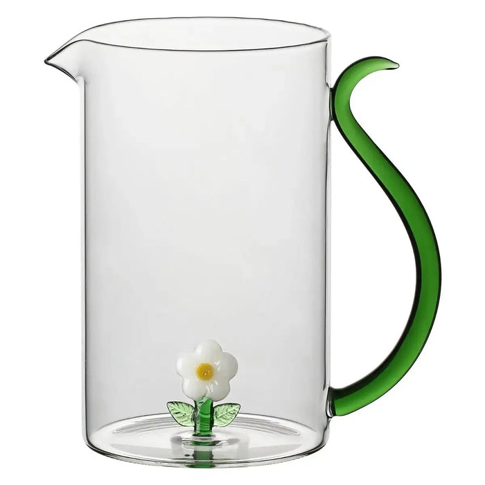 THUN Caraffa In Vetro Borosilicato Con Margherita