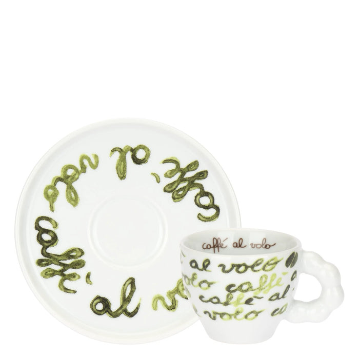 THUN Set 6 Tazzine Caffè Con Piattino Caffè Al Volo