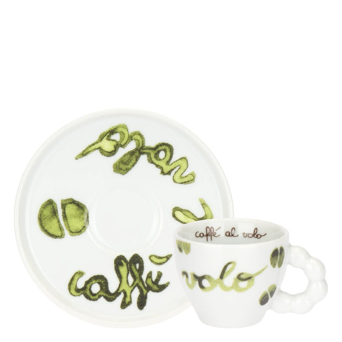 THUN Set 6 Tazzine Caffè Con Piattino Caffè Al Volo