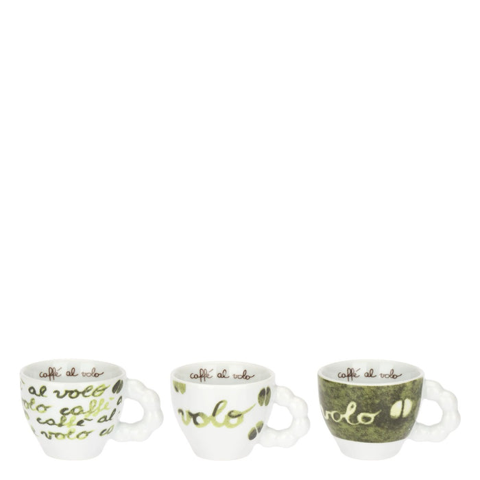 THUN Set 6 Tazzine Caffè Con Piattino Caffè Al Volo