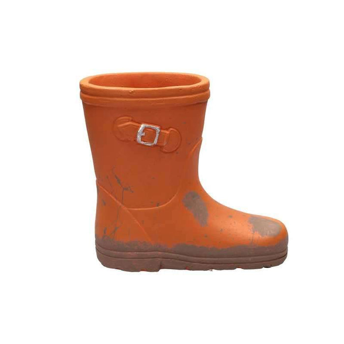 UNITABLE Vaso Splash Stivale Destro Arancio - H233400003