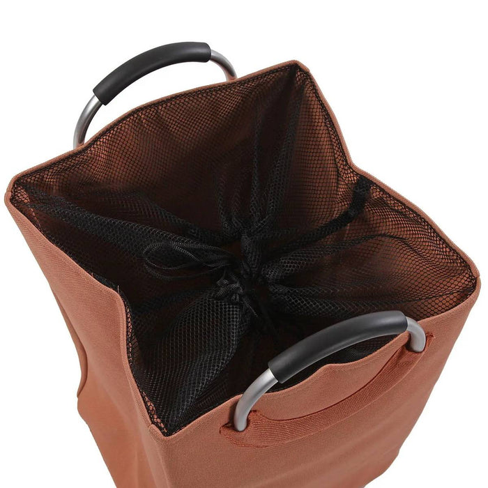 VERSA Cesta Portabiancheria Terracotta Con Manici - 19487262