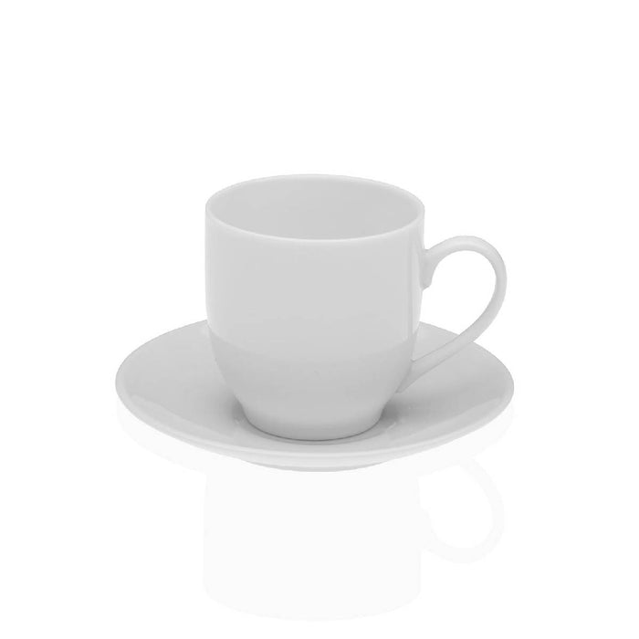 VERSA Set 6 Tazzine Caffè Con Piattino Bianco Puro - 21990055