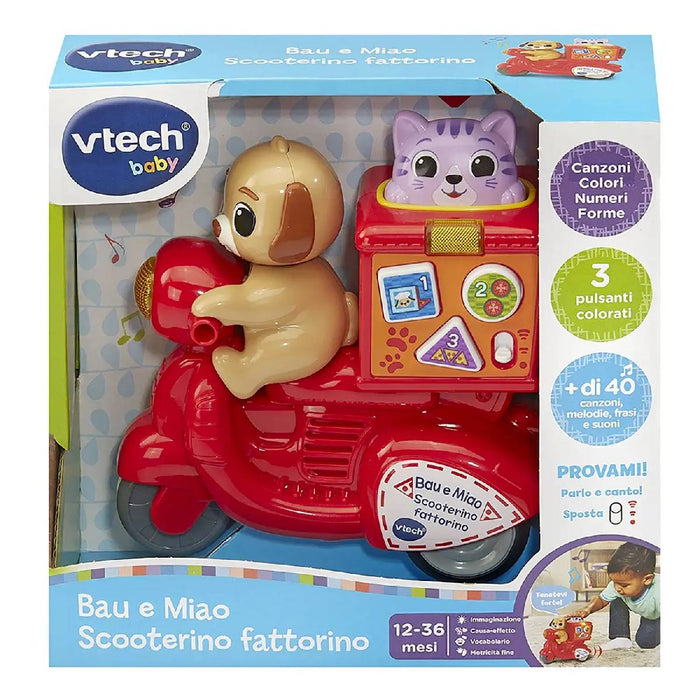 VTECH Bau E Miao Scooterino Fattorino - 80-586607