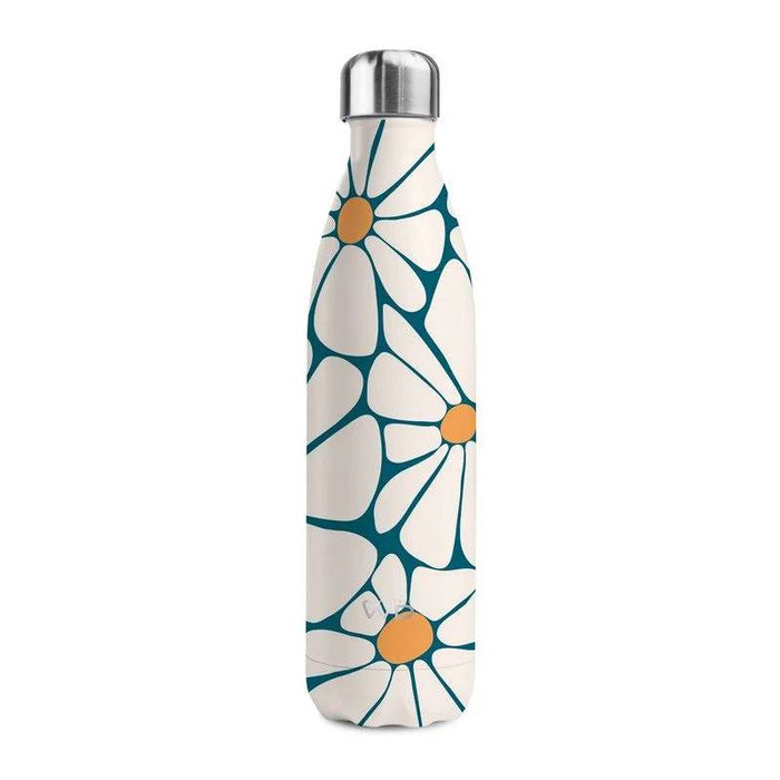 WD LIFESTYLE Bottiglia Termica In Acciaio Inox 750 Ml Decoro Margherite - 474MAR