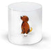 WD LIFESTYLE Bicchiere In Vetro Borosilicato 250Ml Decoro Cane - 566CAN