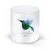 WD LIFESTYLE Bicchiere In Vetro Borosilicato 250Ml Decoro Colibrì - 566COL