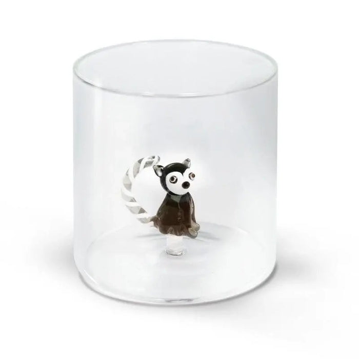 WD LIFESTYLE Bicchiere In Vetro 250 Ml Decoro Lemure Monterey Line