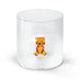 WD LIFESTYLE Bicchiere In Vetro 250 Ml Decoro Orsetto Monterey Line