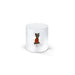 WD LIFESTYLE Bicchiere In Vetro Borosilicato 250 Ml Decoro Gatto - 566SIA