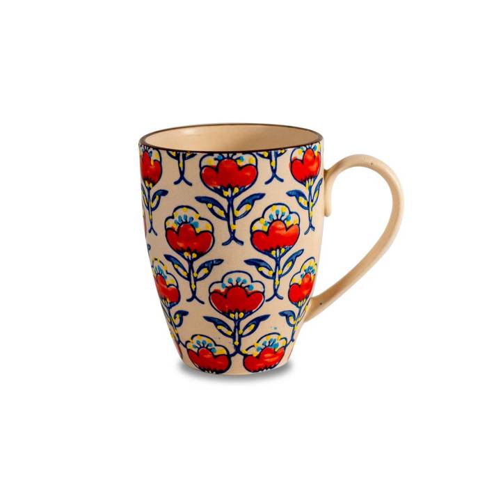 WD LIFESTYLE Mug In Ceramica Decorazata A Rilievo 360 Ml - 703A