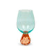 WD LIFESTYLE Bicchiere Cocktail Diamante Azzurro Pesca Anversa Line - 761PE