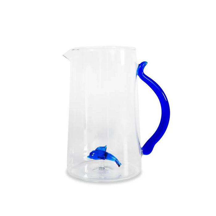 WD LIFESTYLE Caraffa Vetro Borosilicato 1,5 Lt Decoro Delfino Monterey Line - 775DEL