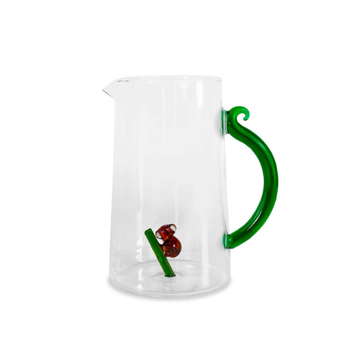 WD LIFESTYLE Caraffa In Vetro Borosilicato 1, 5 Lt Decoro Koala - 775KOA