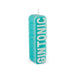 WD LIFESTYLE Candela Profumata In Paraffina Decoro Gin Tonic 4X5X14Cm Amsterdam Line - 852GIN