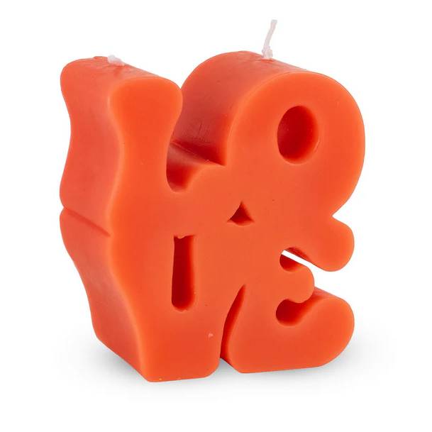 WD LIFESTYLE Candela Profumata Decoro Love 8,9 X 4,8 X 9,8 Cm Amsterdam Line - 853LOV