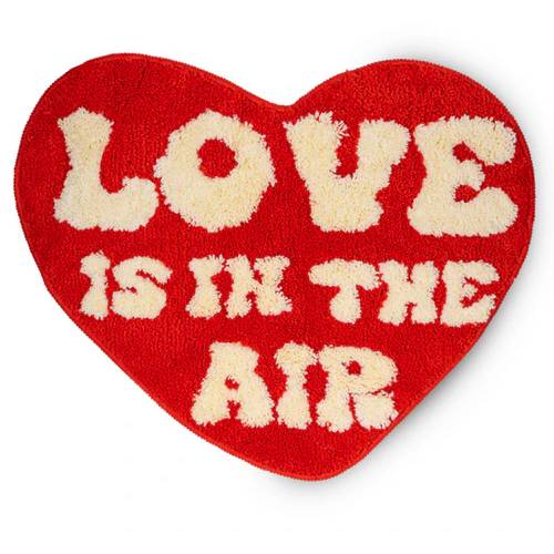WD LIFESTYLE Tappeto Colorato E Vivace Decoro Love Is In The Air 65X55 Cm Rosso Amsterdam Line - 861LOV