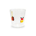 WD LIFESTYLE Bicchiere In Vetro Con Decoro Camino 250 Ml