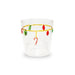 WD LIFESTYLE Bicchiere In Vetro Con Decoro Lucine Di Natale 250 Ml