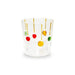 WD LIFESTYLE Bicchiere In Vetro Con Decoro Palline Di Natale 250 Ml