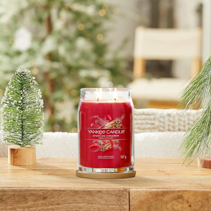 YANKEE CANDLE Giara Grande Sparkling Cinnamon - 1629975E