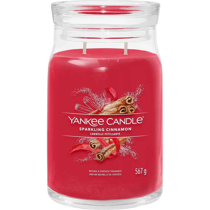 YANKEE CANDLE Giara Grande Sparkling Cinnamon - 1629975E