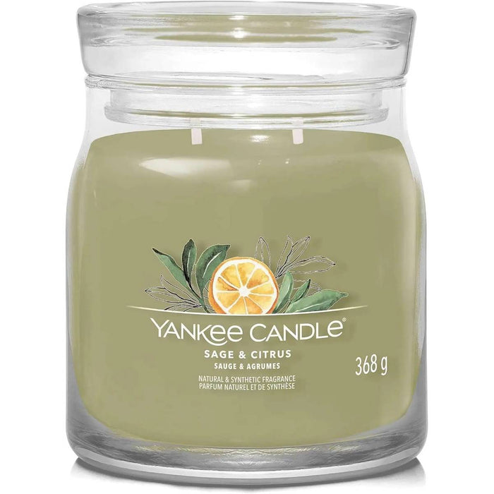YANKEE CANDLE Giara Media Sage E Citrus - 1629995E