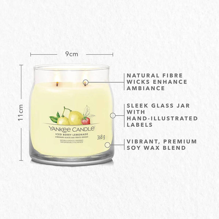YANKEE CANDLE Giara Media Ice Berry Lemonade - 1630017E