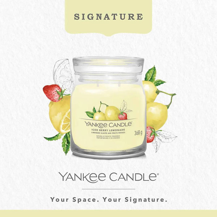 YANKEE CANDLE Giara Media Ice Berry Lemonade - 1630017E