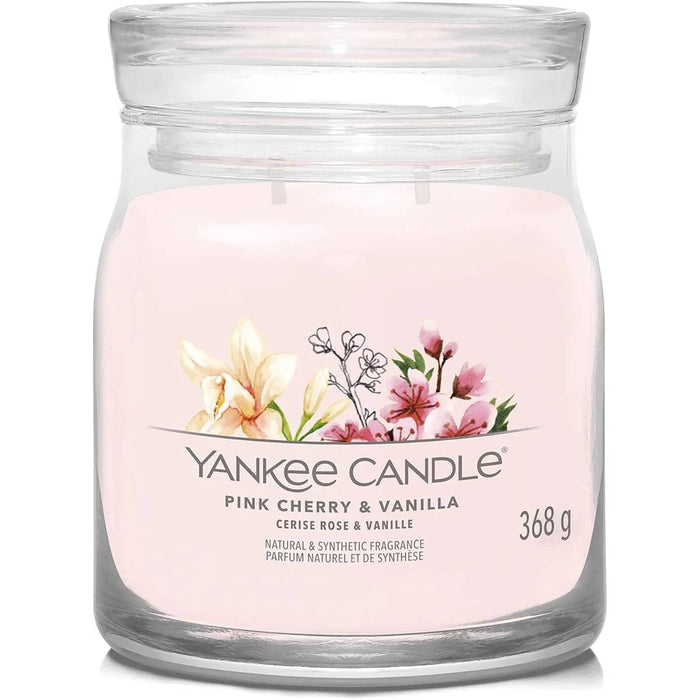 YANKEE CANDLE Giara Media Pink Cherry Vanilla - 1630020E
