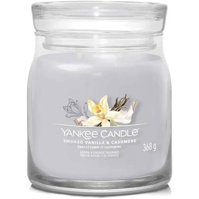 YANKEE CANDLE Giara Media Smoked Vanilla E Cashmere - 1630023E