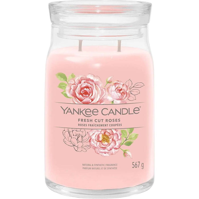 YANKEE CANDLE Giara Grande Fresh Cut Roses - 1630682E