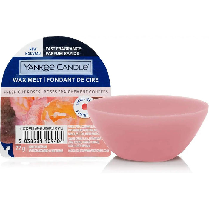YANKEE CANDLE Cera Da Fondere Fresh Cut Roses - 1676097E