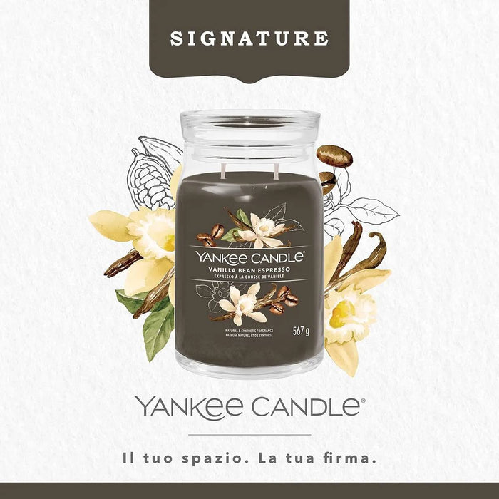 YANKEE CANDLE Giara Grande Vanilla Bean Espresso - 1701377E
