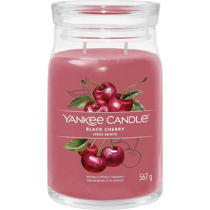 YANKEE CANDLE Giara Grande Black Cherry - 1701380E